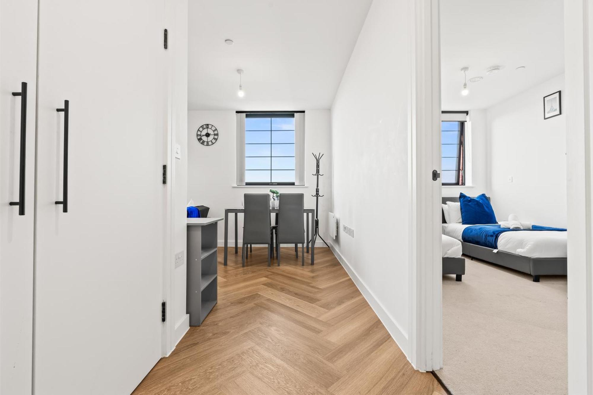 Stylish 2-bed - Rooftop Views - Apartment Birmingham